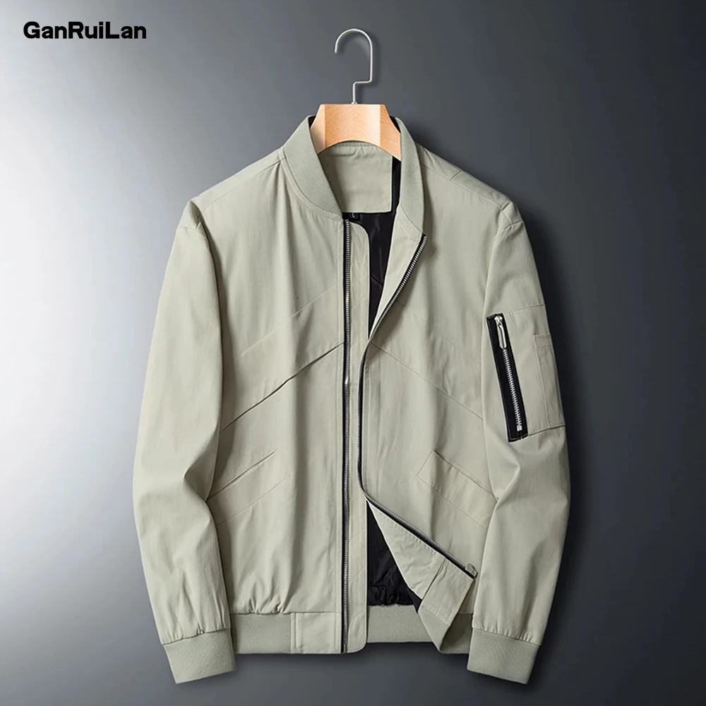 

Newest Mens Casual Jacket Large Size Casual Streetwear Hip Hop Men Pilot Bomber Jacket Male Plus Size M-8XL
