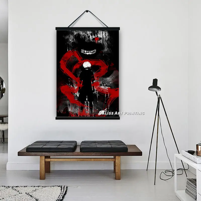 

Canvas Anime Ghoul Pictures Home Decoration Paintings Poster HD Prints Wall Art Modular Living Room Framed