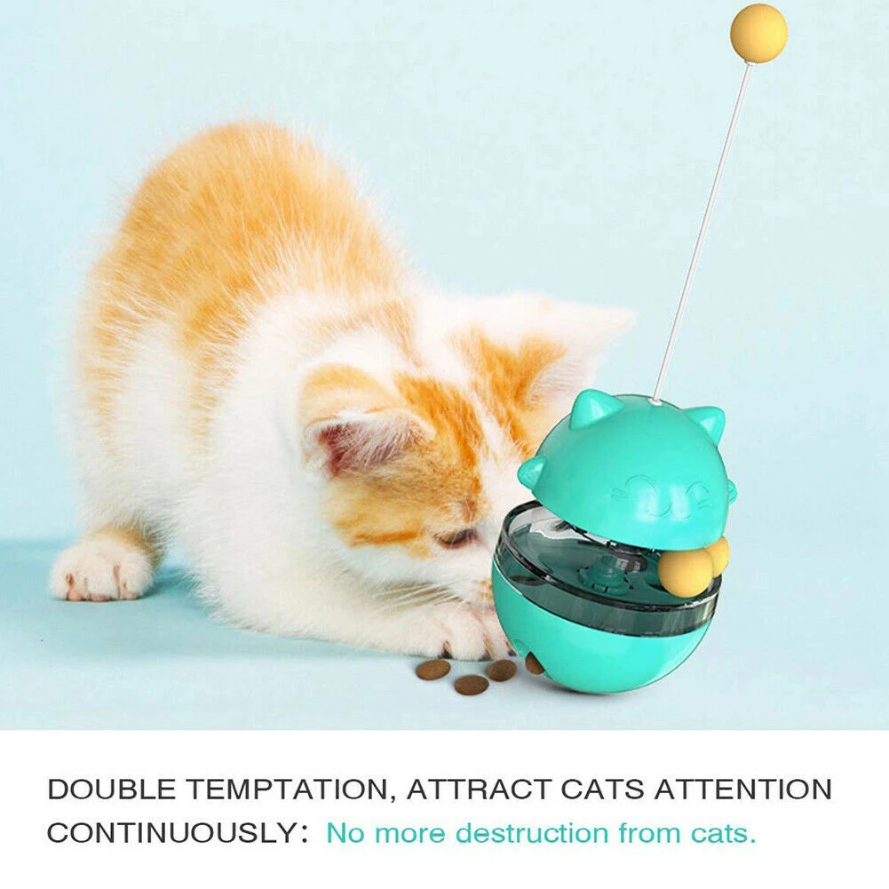 Забавные игрушки для кошек медленно протекающий пищевой шар обучающая игрушка