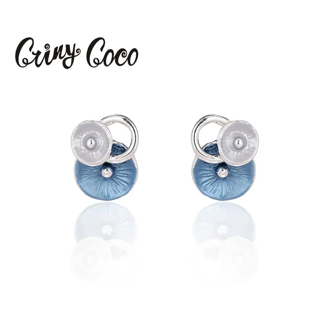 2020 корейские новые модные разноцветные Круглые серьги-гвоздики для женщин