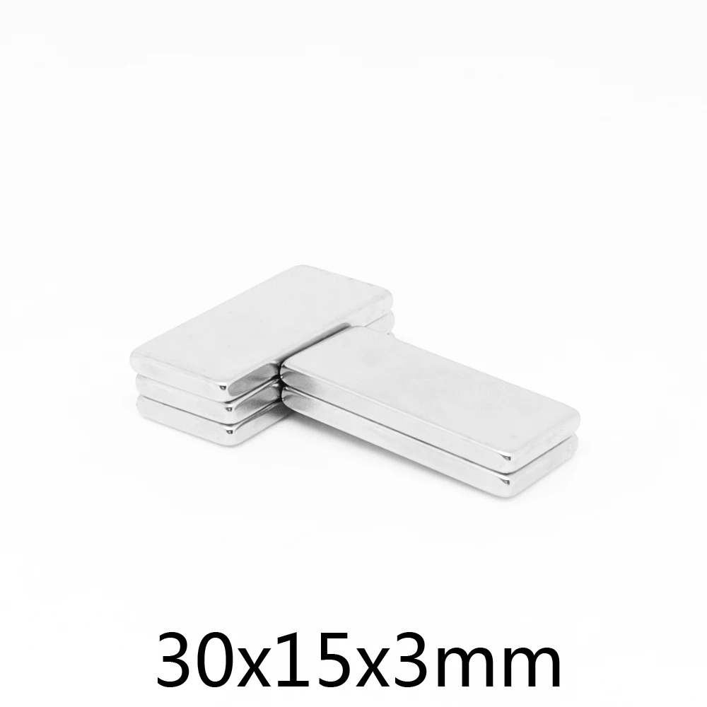 

2 ~ 40 шт., мощные неодимовые магниты 30X15X3 мм 30X15 мм