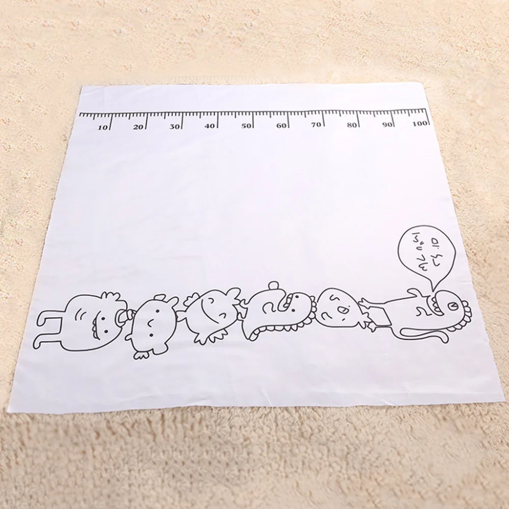 

Newborn Baby Monthly Growth Milestone Blanket Letter Background Photography Prop infant care blanket