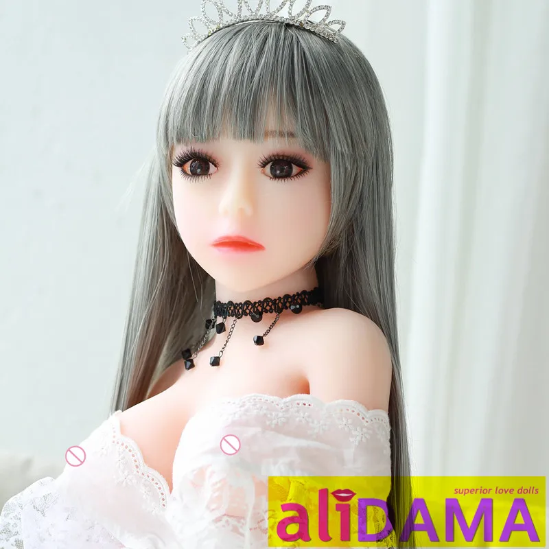 ALIDAMA 100 см (3.28ft) Французский маленький мини TPE Секс Куклы Силиконовые Реалистичные
