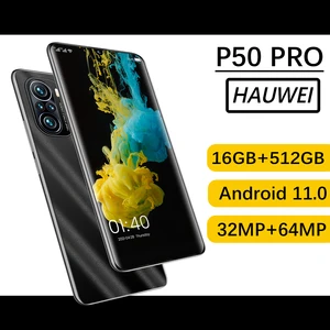world premiere p50 pro huawei smartphone with 16gb512gb large memory 7 0 inch screen has unlocked global version 5g smartphon free global shipping
