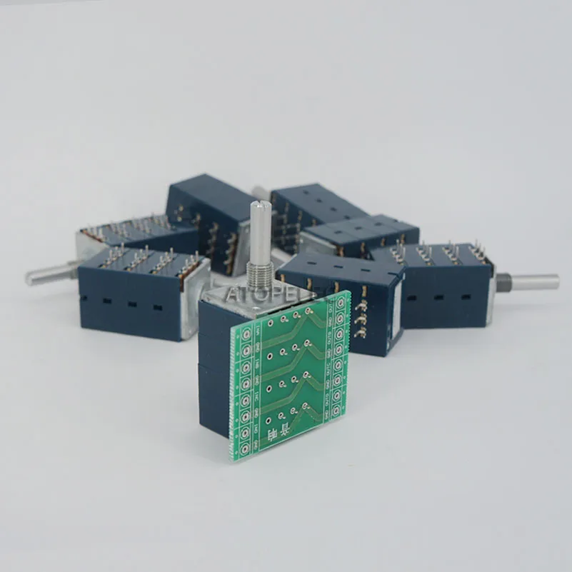 Япония ALPS RK27 четырехъядерный блок 4 канала потенциометр громкости + PCB gang баланс