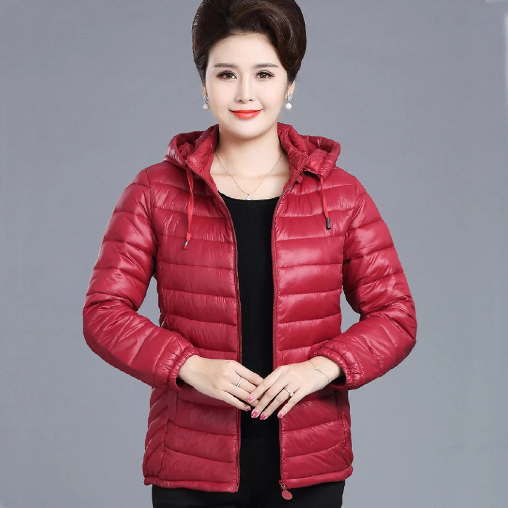 Лидер продаж однотонная хлопковая парка на молнии 2019 зимняя короткая женская