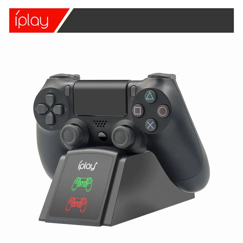 PS4 контроллер зарядное устройство двойной 4 контроллер usb зарядная станция Док-станция для Sony Playstation4/PS4/PS4 Slim/PS4 Pro