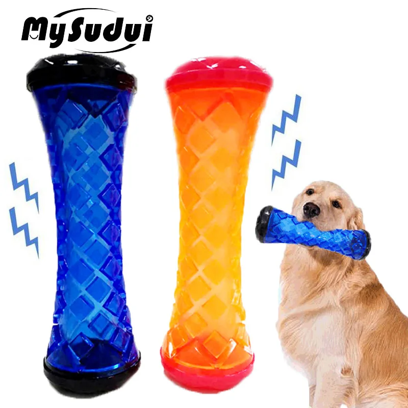 Игрушки для собак пищащие устойчивые к укусам больших молярная палочка