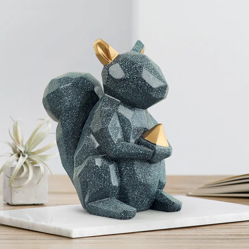 

Squirrel Money Box Statues And Sculptures Children's Room Bedroom Home Decor Holiday Child Gifts Piggy Bank Savings Box For Coin