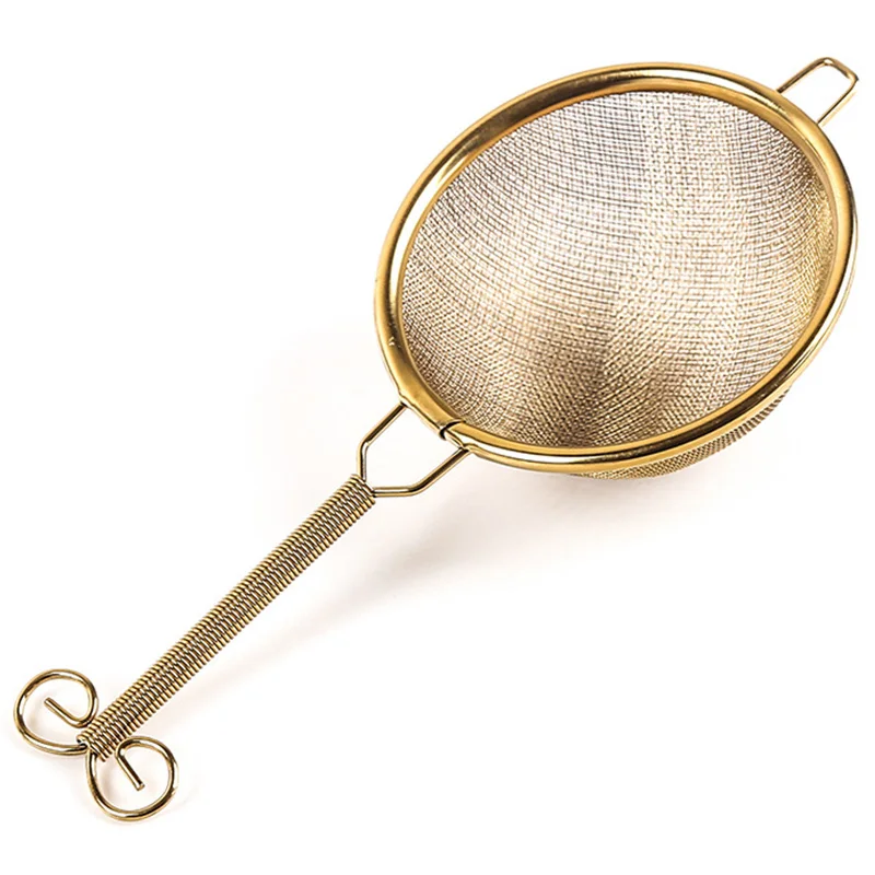 Новое Коническое коктейльное сито из нержавеющей стали отлично подходит для