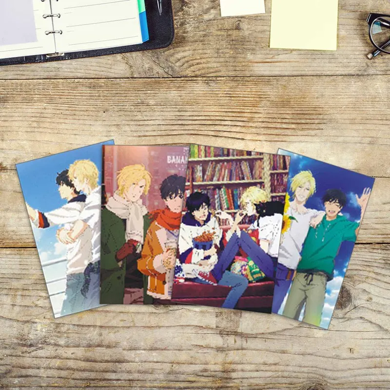 

Anime Banana Fish Poster Postcard Card Sticker 20Pcs 15*10CM Banana Fish Photographic Paper Anime Fans Lovers Gift