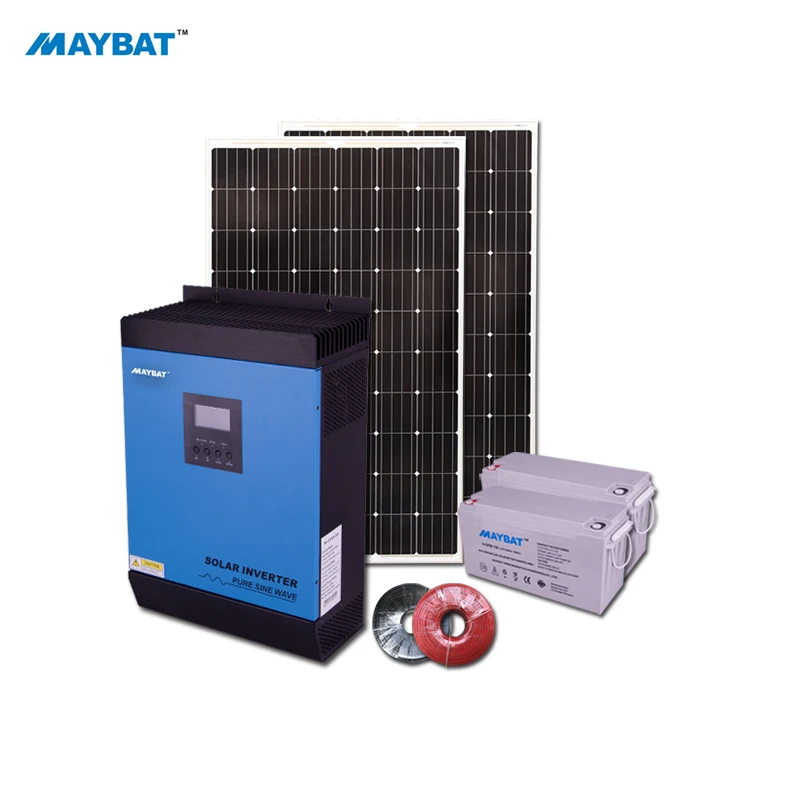Maybat автономная солнечная система гибридный солнечный инвертор 24V 3KVA Встроенный