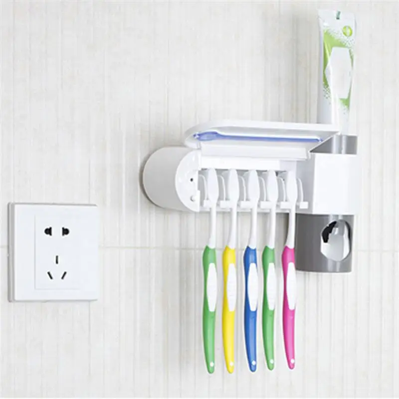 Антибактериальный 2 в 1 УФ светильник ультрафиолетовая зубная щетка