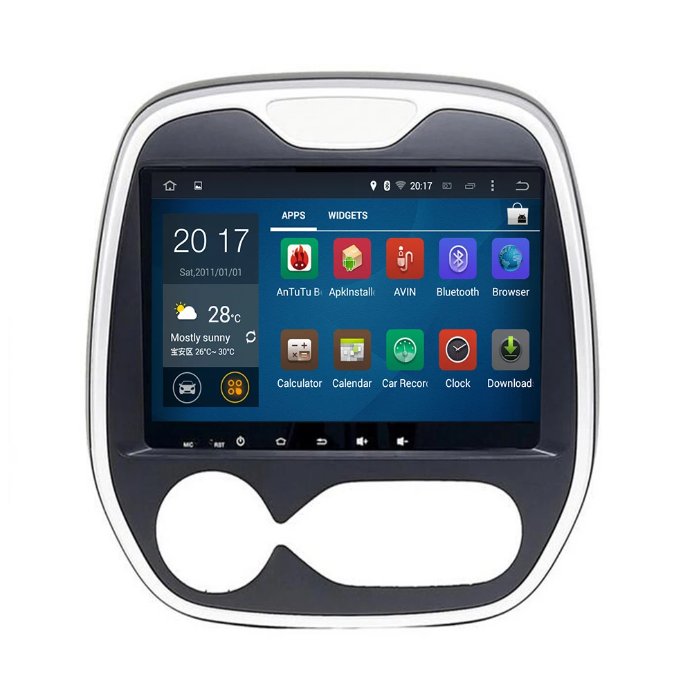 Android 10 для Renault Captur CLIO Samsung QM3 AUTO A/C 2011 2019 Авторадио 2din GPS 9 дюймовый автомобильный