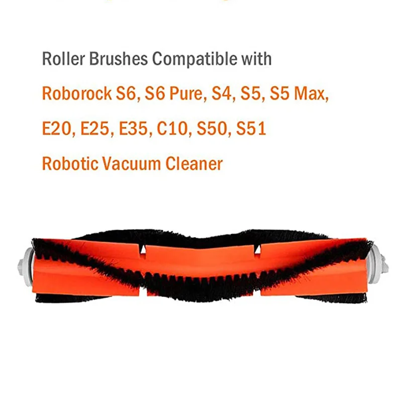 Моющаяся основная рулонная щетка для робота пылесоса Xiaomi Roborock S5 S6 Max Pure Maxv S50 S51 S55