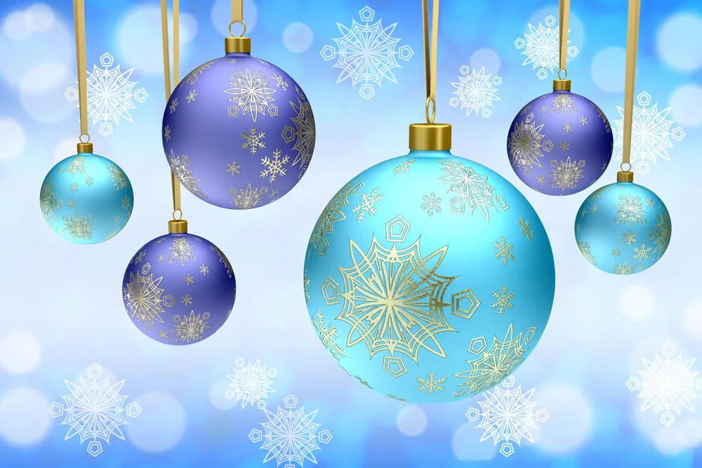 

SHENGYONGBAO Vinyl Custom Photography Prop Christmas day theme Photo Studio Background AS18102-310