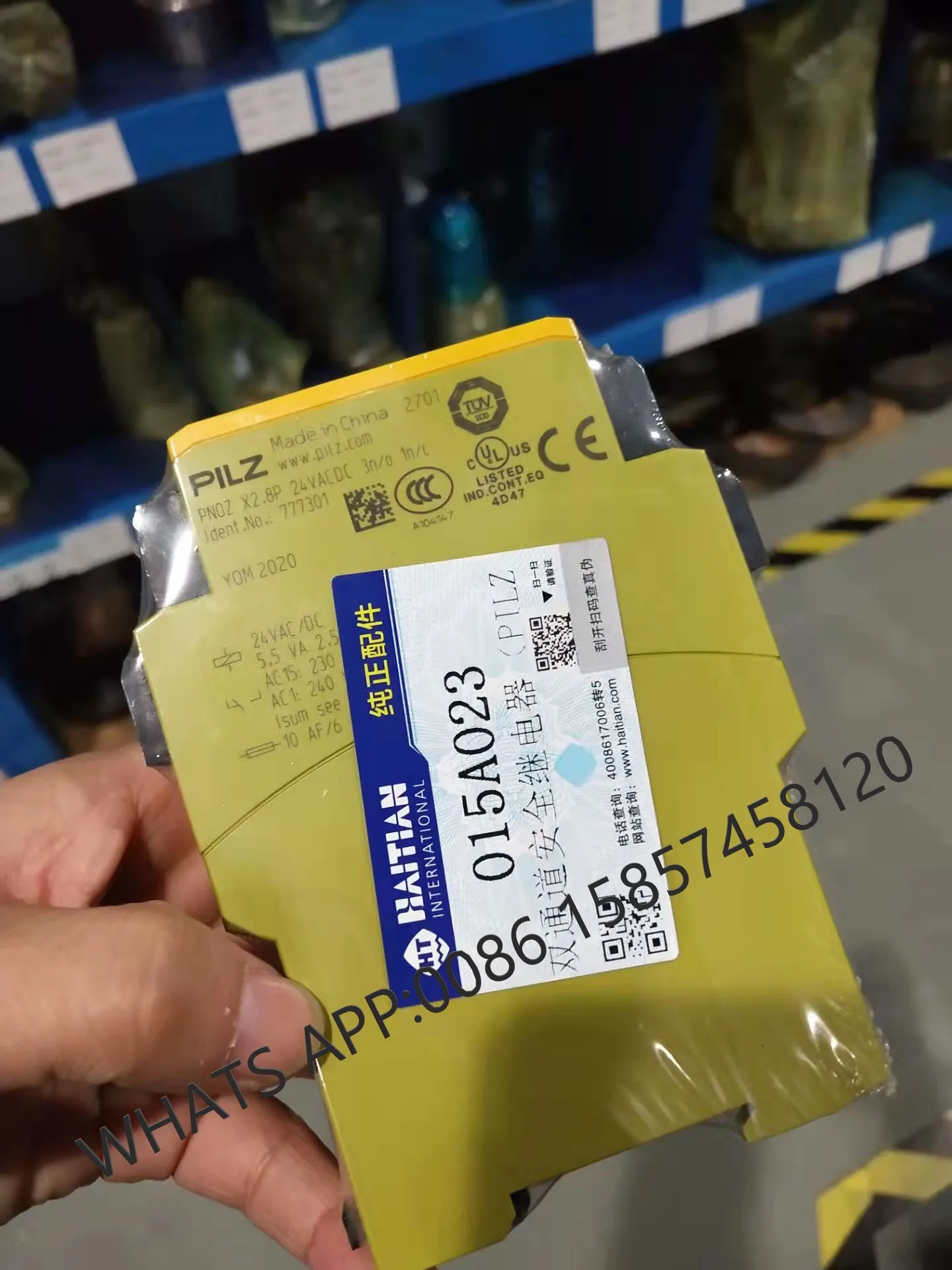 Реле безопасности PNOZ X2.8P 24VACDC 3N/O 1N/C для Гаитянского IDENT.NO 777301 | Инструменты