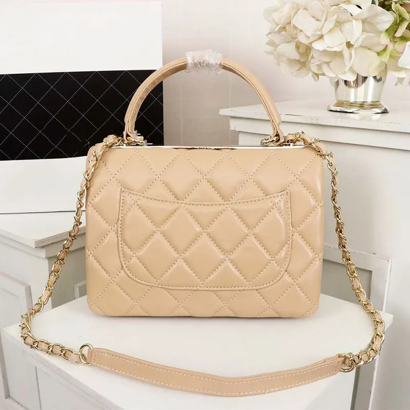 Hot Selling Handbag Tote Bags Fashion Design Ladies One Shoulder Bag For Women Classic Deluxe Real Leather Slant Purse Bag