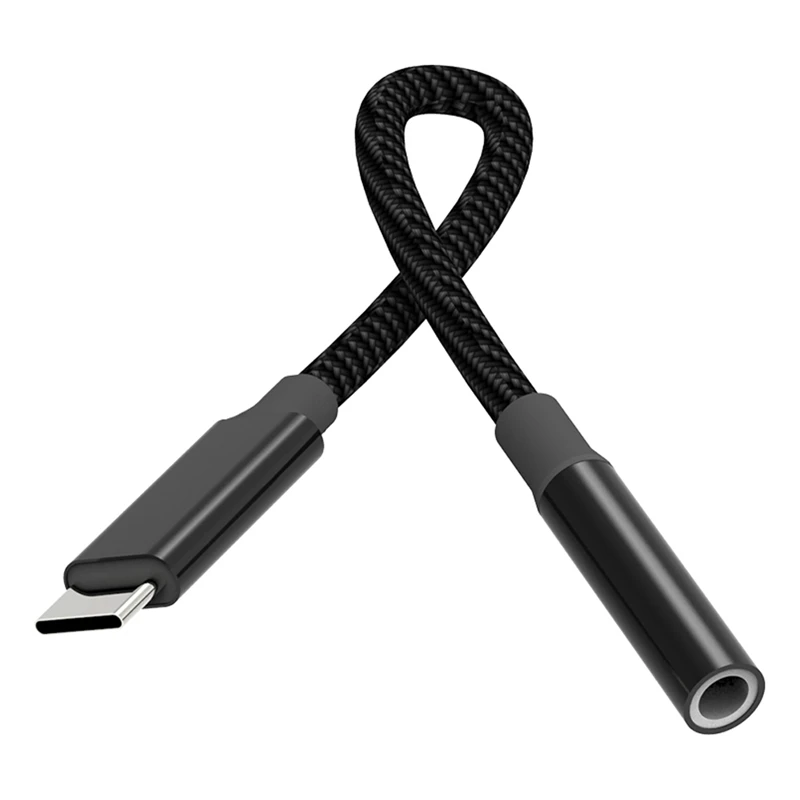 Кабель Переходник USB C на 3 5 мм разъем для наушников Hi Fi ЦАП чип USBC Тип к разъему TRRS