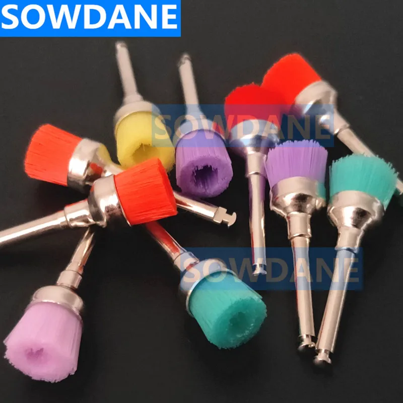 50 шт. стоматологические разноцветные нейлоновые защелки плоский полировщик