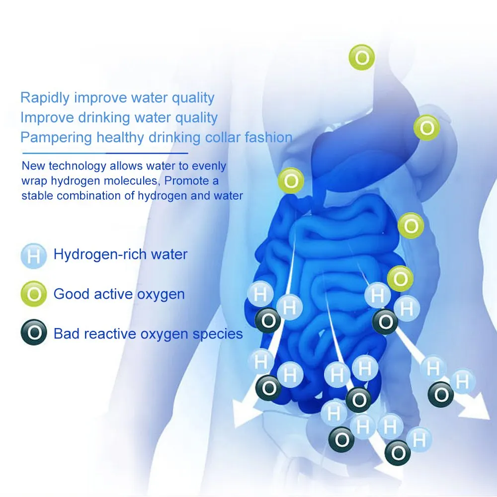 Станок для насыщения воды водородом объемом 2 л стакан с насыщенным гидроксидом V8