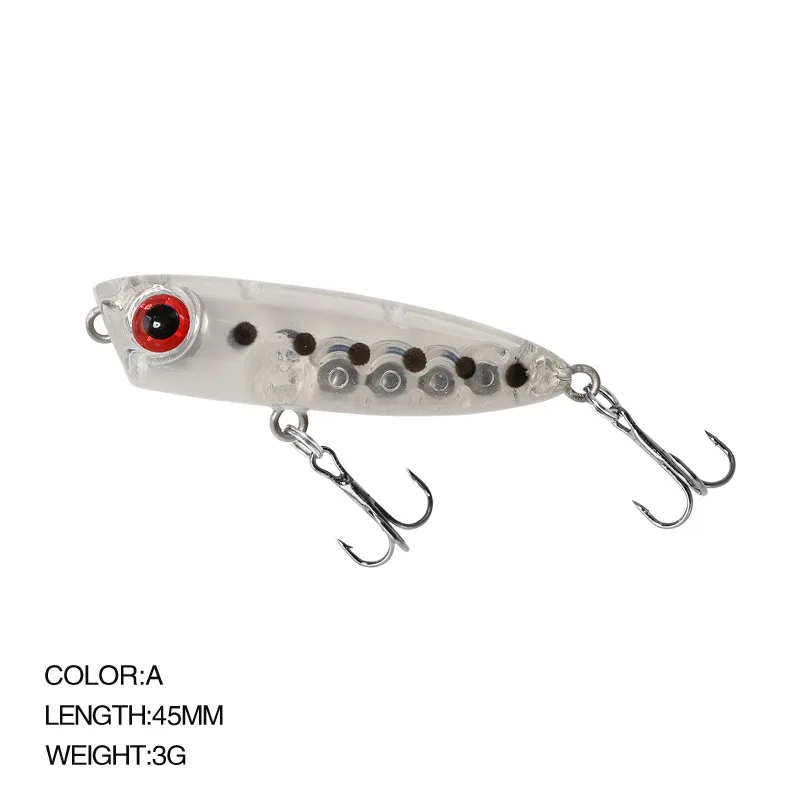 

New Sinking Lure Bait Micro-submerged Pencil Wave Crawling Integrated Fishing Gear Fake Baits With Hook Japen Design