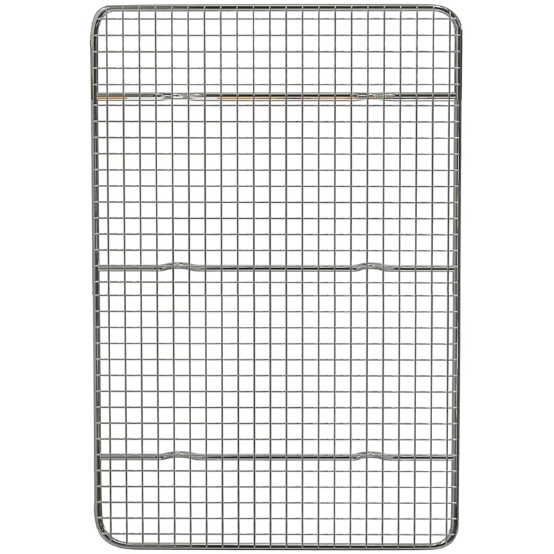 Cooling Baking Rack Fits Quarter Sheet Pan Stainless Steel for Oven | &amp Pastry Tools