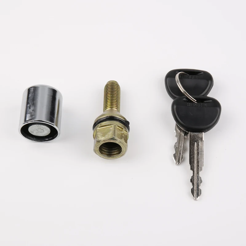 Запасной замок для шин с ключом от производителя Mitsubishi PAJERO/MONTERO 90 е годы|lock with key|lock
