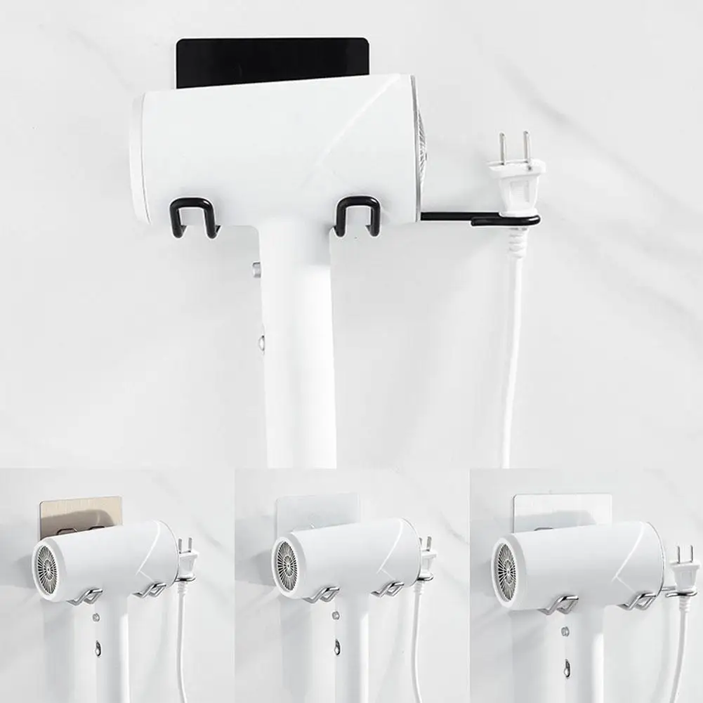 Настенный держатель-вешалка для сушки волос и выпрямления | Дом сад