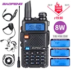 Портативная рация Baofeng UV-5R, 10 км, СВЧУВЧ-трансивер UV 5R, 8 Вт