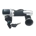 Электрический велосипедскутер, 24 В, 36 В, 48 В, акселератор дроссельной заслонки с ЖК-индикаторомблокировкой ключа, материал сплава