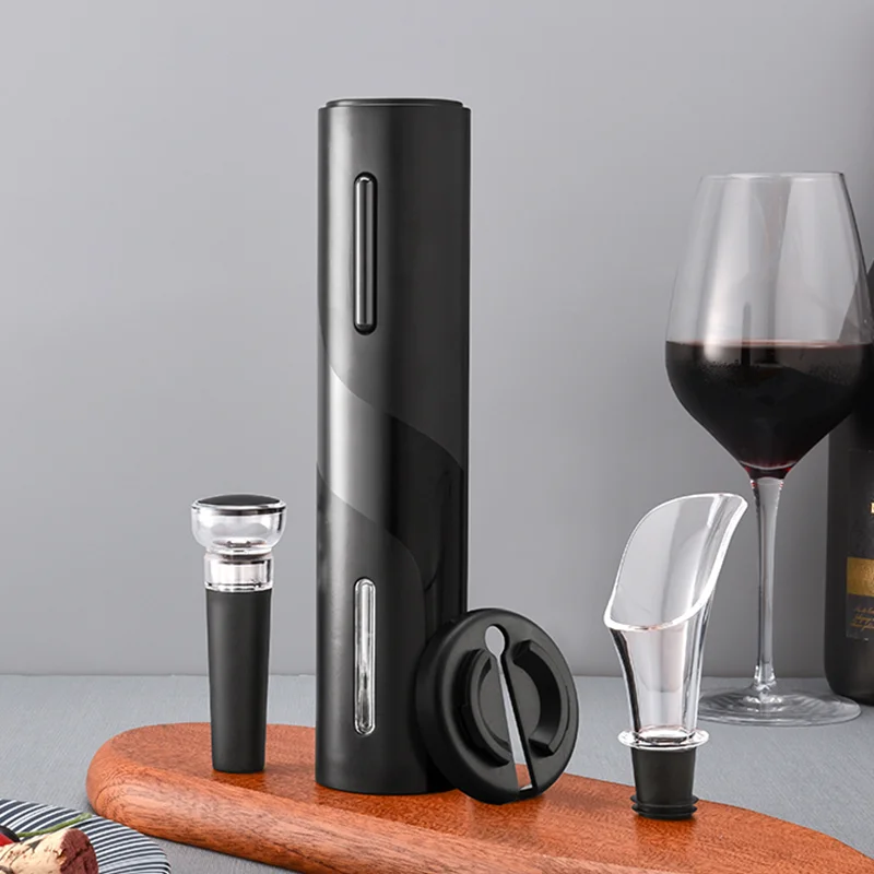 

Cordless Electric Wine Opener Automatic Battery Corkscrew Creative Wine Bottle Opener For Bar Home Use Kitchen Tool Can Opener