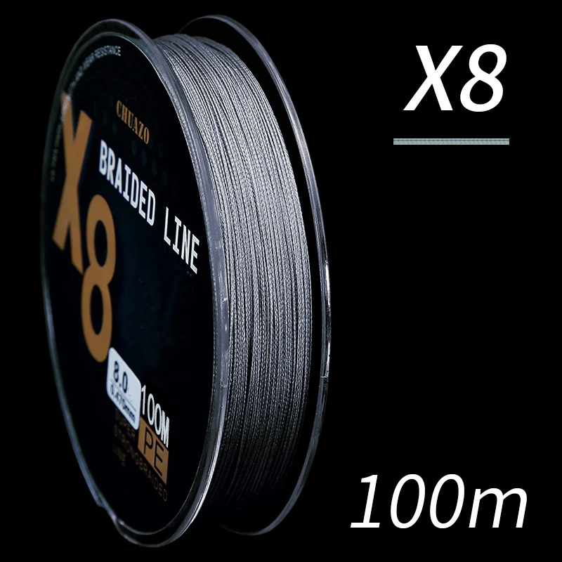

8 Shares 100M PE Fishing Line Japanese Durable Monofilament Rock Sea Fishing Line Super Strong Daiwa Carp Match Fishing