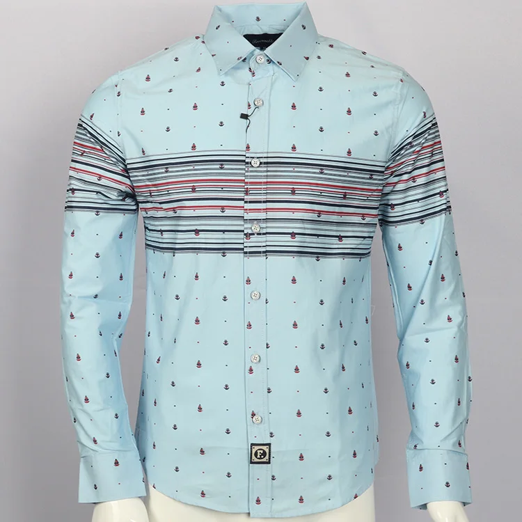 Рубашка с вышивкой camisa masculina мужские рубашки длинным рукавом хлопковые eden park