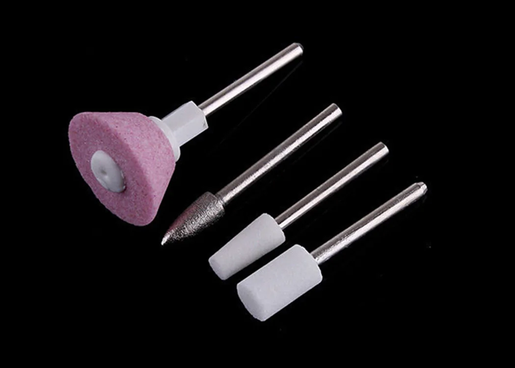 

Mini Nail Electrical Polisher With 5 Drill Heads Nail Art Tip Manicure Toenail Drill File Tool Nail Grinder Polisher Set Hot New