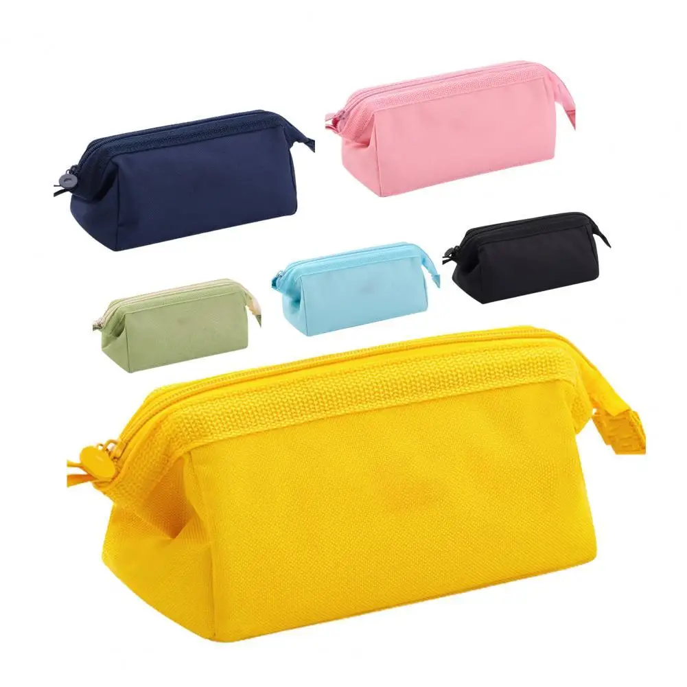 

Pen Organizer Hanging Rope Design Large Capacity Oxford Cloth Student Pencil Stationery Bag for Kids