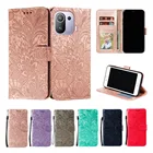 Чехол для Xiaomi Mi 11 ультра Redmi Note 10 5G Флип кошелек кожаный чехол кронштейн визитница из натуральной нешлифованной кожи защиты Slim Fit защитный чехол для телефона