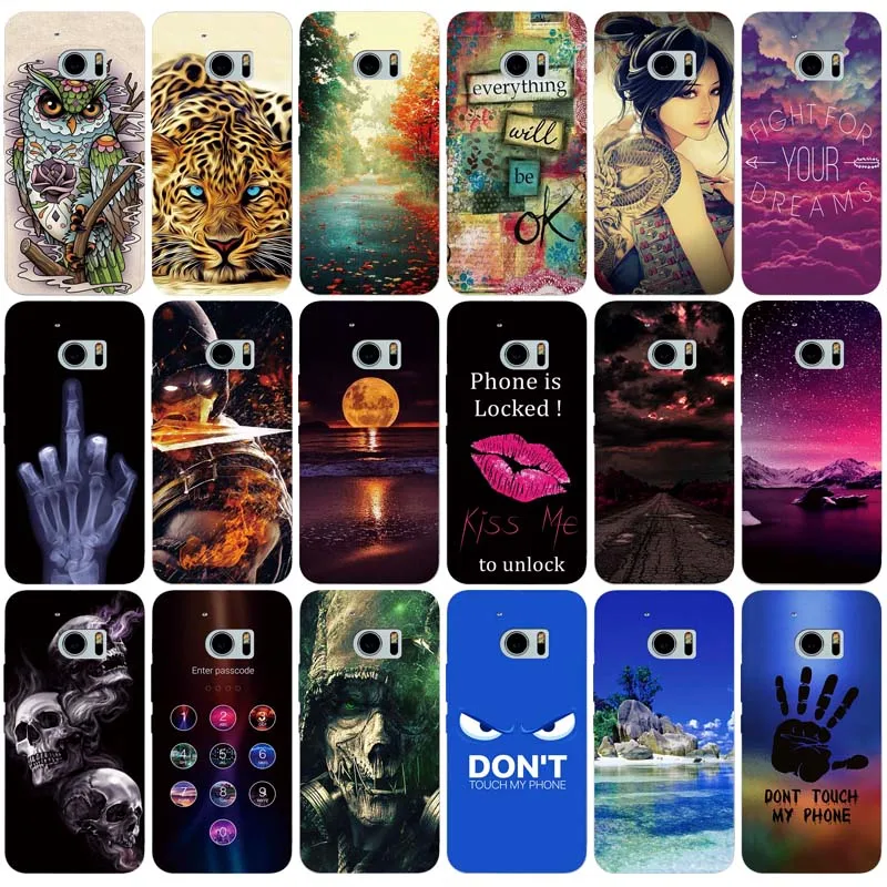 Luxury Case For HTC 10 Cover Soft Silicone Case For HTC One M10 10 Cover Thin TPU Back Cover for HTC One M10 Mobile Phone Bags