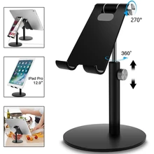 Desk Mobile Phone Holder Stand For iPhone iPad Xiaomi Huawei Adjustable Desktop Tablet Holder Universal Table Cell Phone Stand