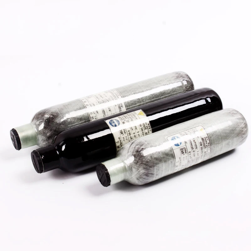 Online Carbon Fiber Gas Zylinder 0,36 0,5 L 4500PSI 30MPA Paintball PCP Air Gun Gewehr HPA Tauchen Bergsteigen Air Tank Zylinder