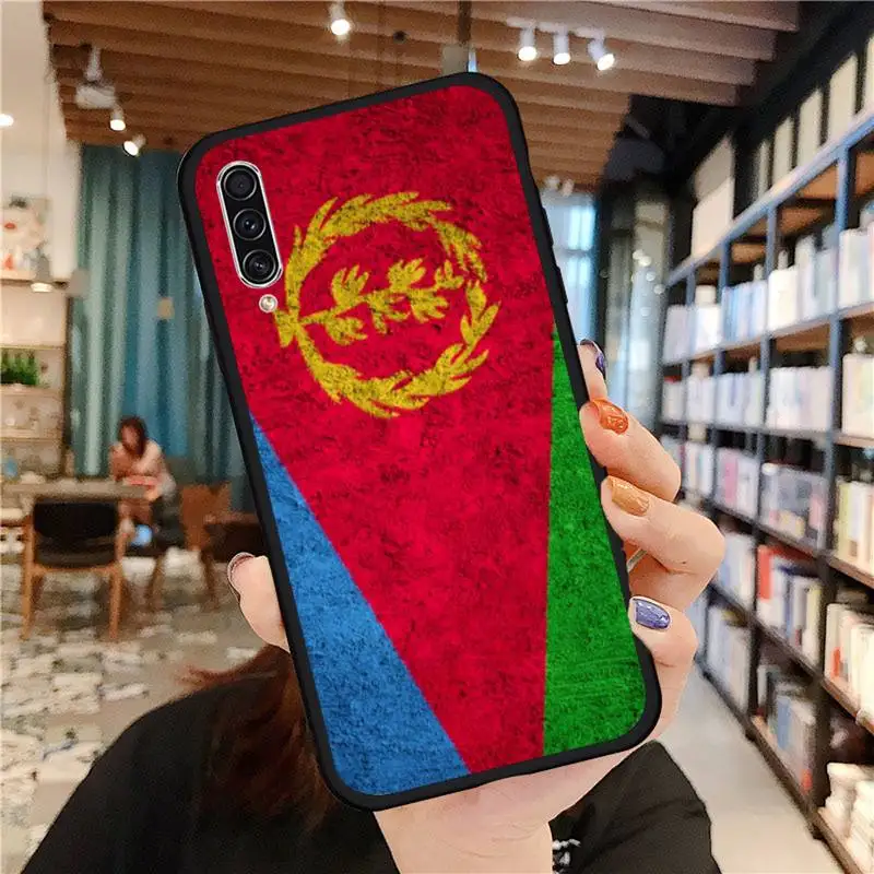 

Eritrea Flag Symbol Phone Case For Samsung galaxy A S note 10 7 8 9 20 30 31 40 50 51 70 71 21 s ultra plus