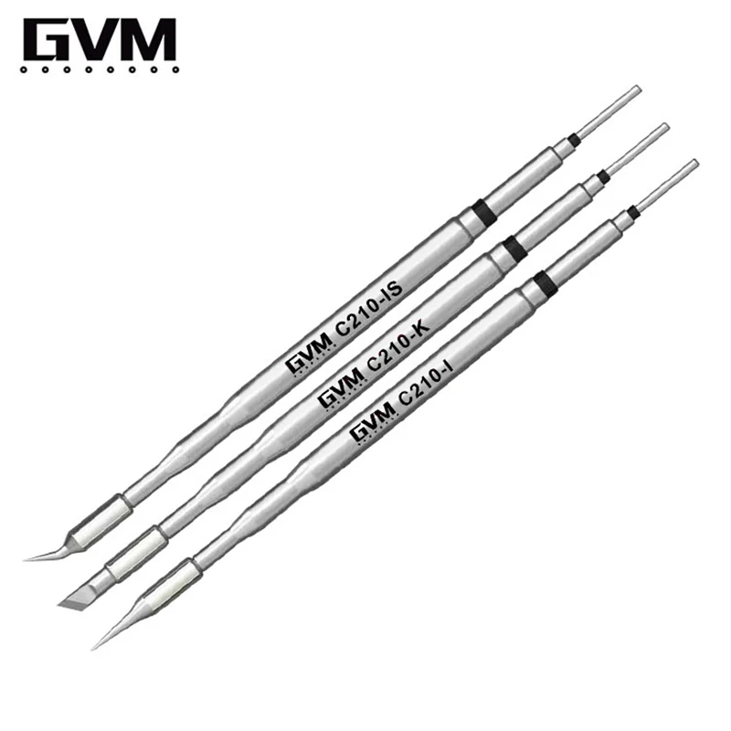 Наконечники для пайки GVM T210 насадка JBC/GVM C210-I/IS/K T26 S21 JBC C210 наконечник без свинца