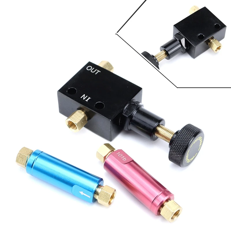 

Adjustable Proportioning Valve with 2Lb & 10Lb Residual Valve Kit Disc/Drum RPV2-RPV10
