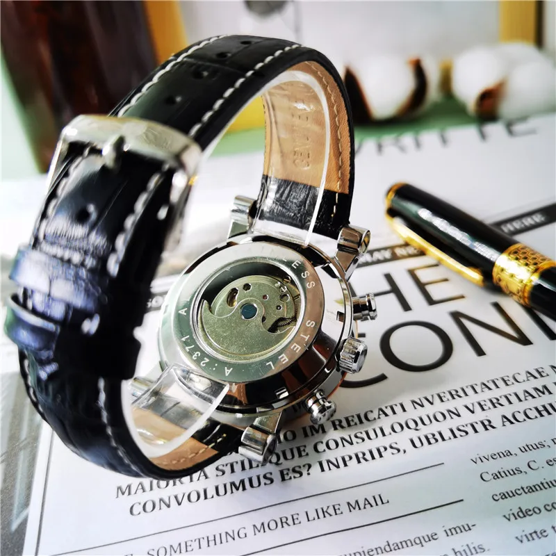 Часы наручные FORSINING Мужские автоматические Классические брендовые роскошные