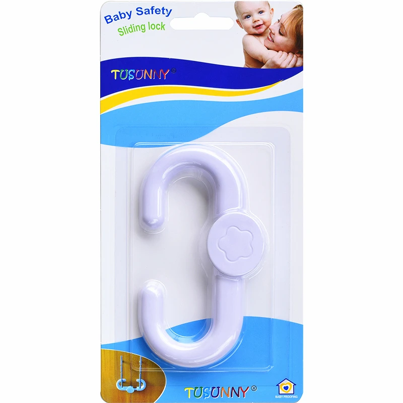 TUSUNNY, 1 шт., безопасный пластиковый ABS замок безопасности для детей, раздвижные двери, ABS замок безопасности для детей, детская защита, безопасность в шкафу, чашка