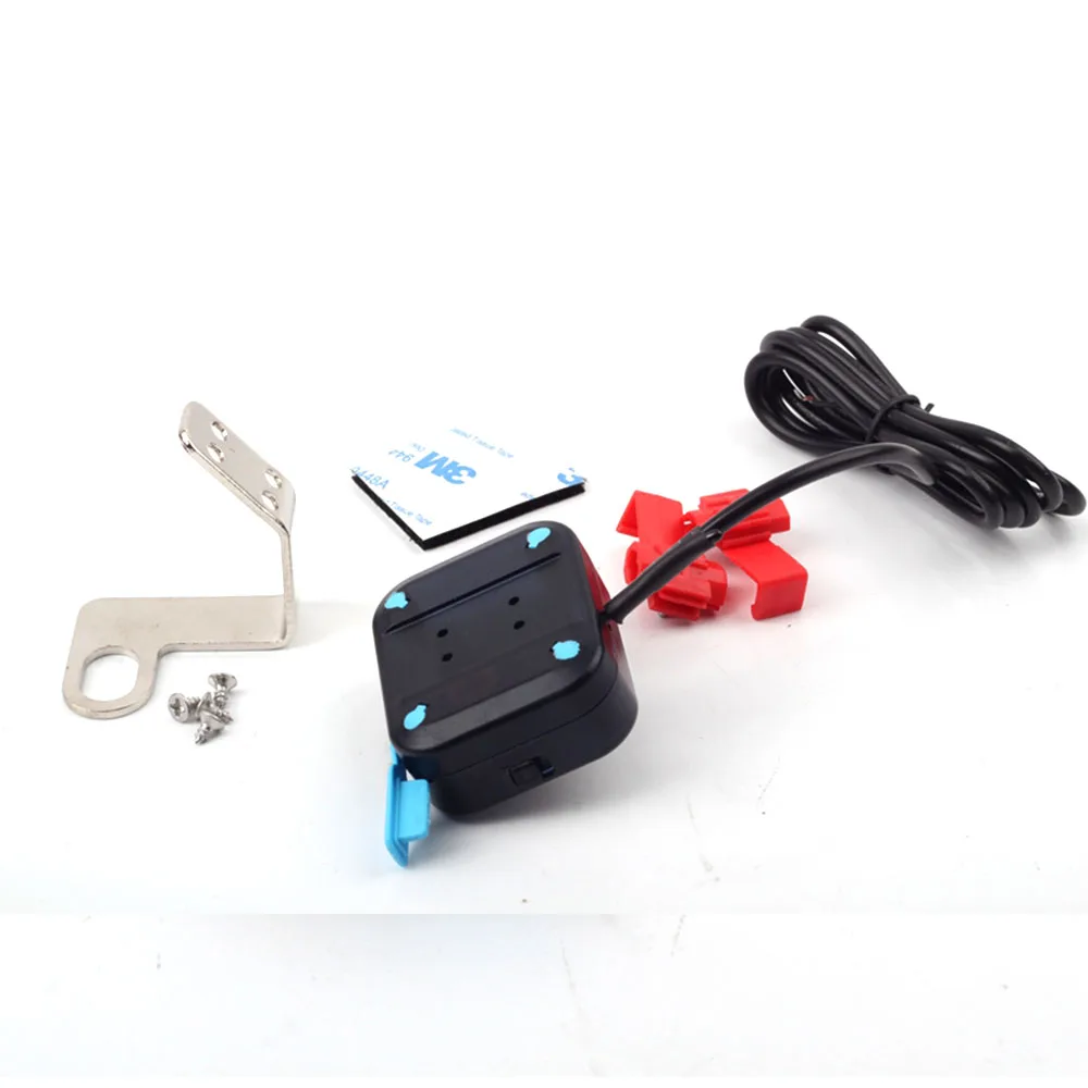 1 шт. Универсальный KOSO Мотоцикл вольтметр Отображение температуры напряжение