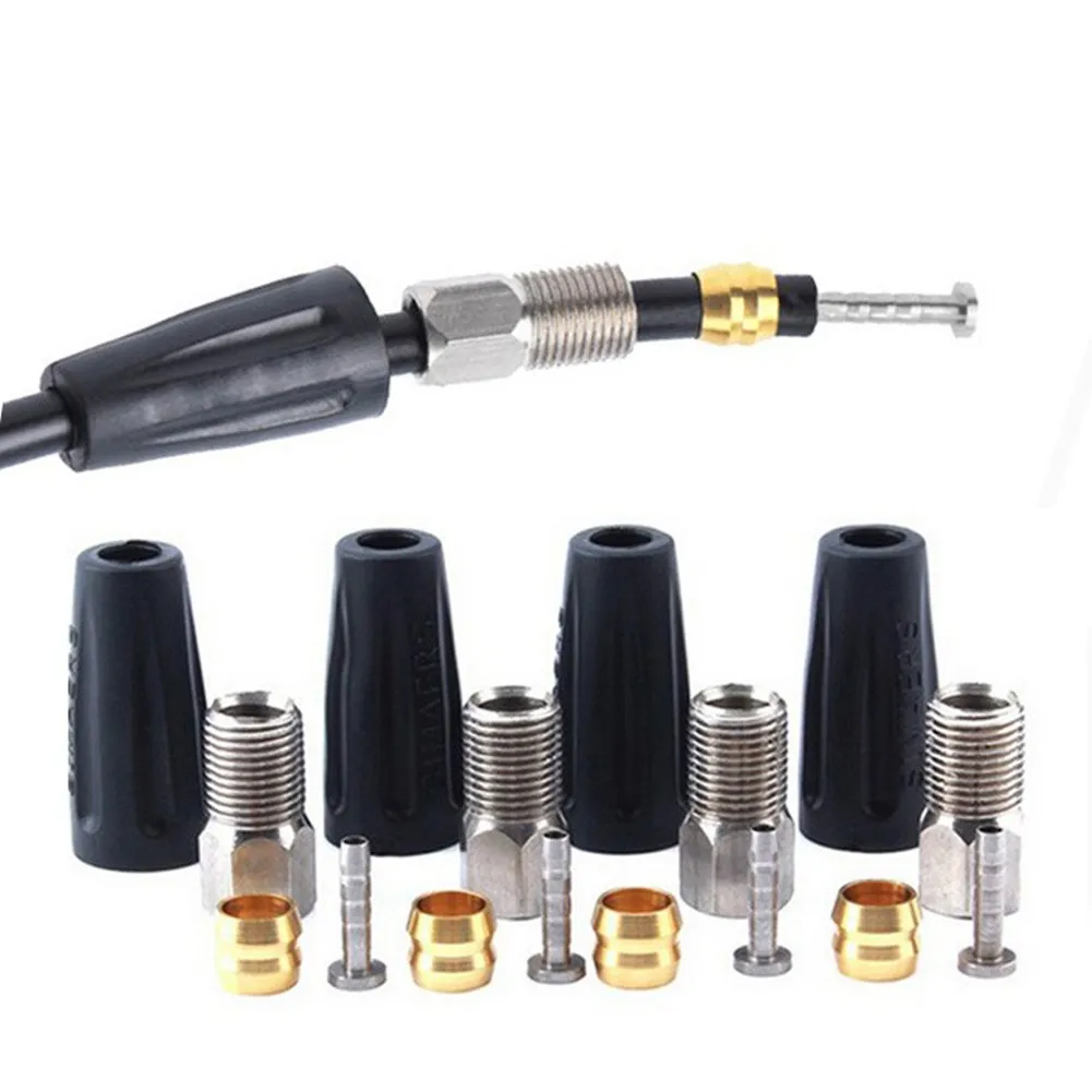 

1 SET Oil Needles Connector For BH90 For Hydraulic Brake Hose Insert Olive