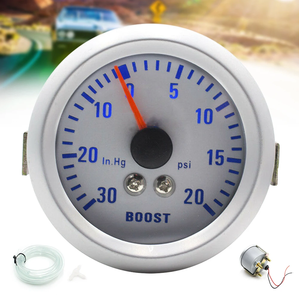 2" 52mm Turbo Boost Gauge Psi (0~20)Psi Car Pressure Gauge Car Meter