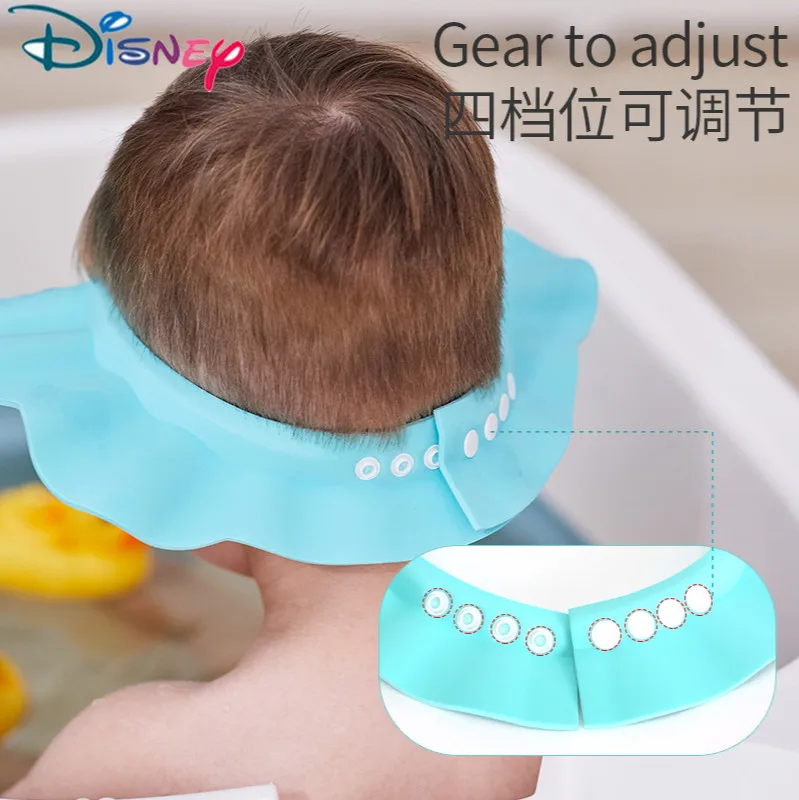 Регулируемая шапка для душа детей Кепка с мультяшным рисунком шампуня умывания