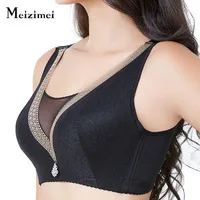 Meizimei, без косточек, бюстгальтеры для женщин, BH, супер пуш-ап, нижнее белье размера плюс, бюстгальтер для девушек, сексуальное нижнее белье с глубоким v-образным вырезом, красивое нижнее белье